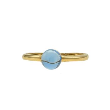 Złoty pierścionek z niebieską, błyszczącą cyrkonią DIA-PRS-AN0417-585 (1).jpg