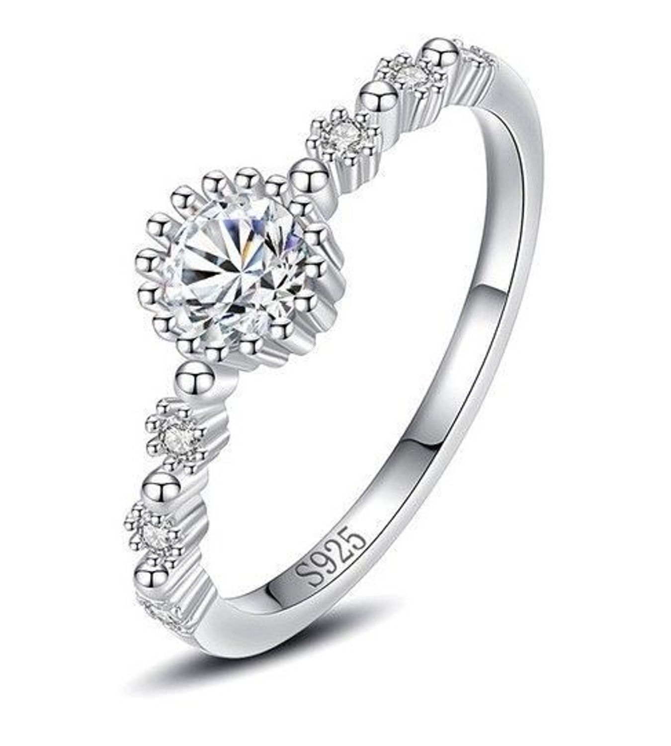 Srebrny pierścionek damski 925 z okrągłą cyrkonią DIA-PRS-IM0280623RR-925.jpg