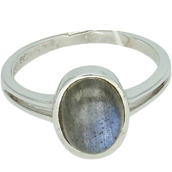 Srebrny pierścionek 925 z labradorytem – Rozmiar 16  Kamień naturalny prs.jpg