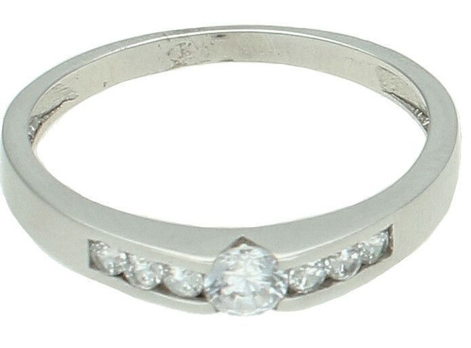 Złoty pierścionek damski 333 białe złoto z cyrkonią rozmiar 15 DIA-PRS-PI1425A-333.jpg