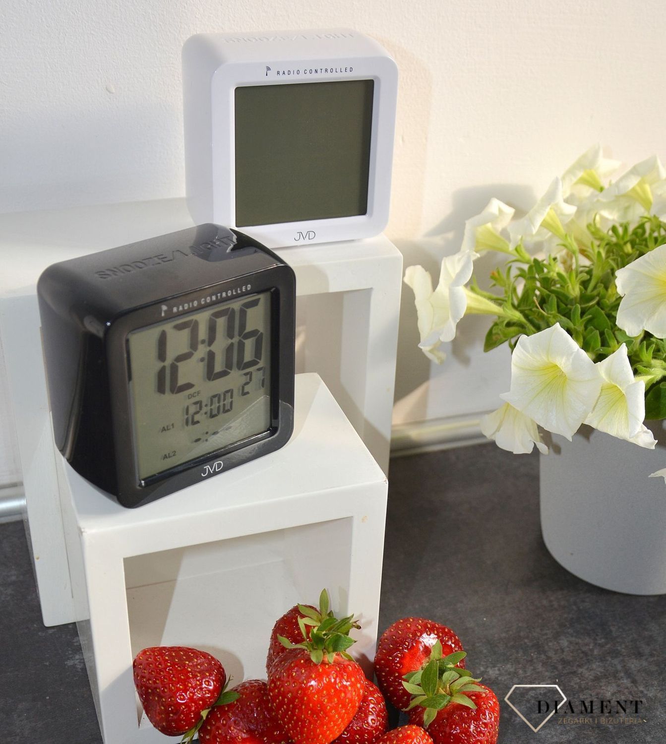 Budzik cyfrowy sterowany radiem RB26 Radiocontrol RB26.jpg