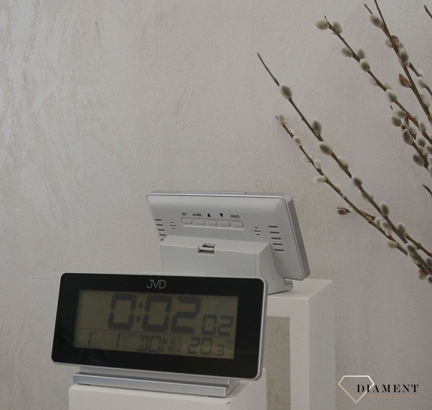 Budzik elektroniczny sterowany radiowo JVD RB3523 (3).jpg