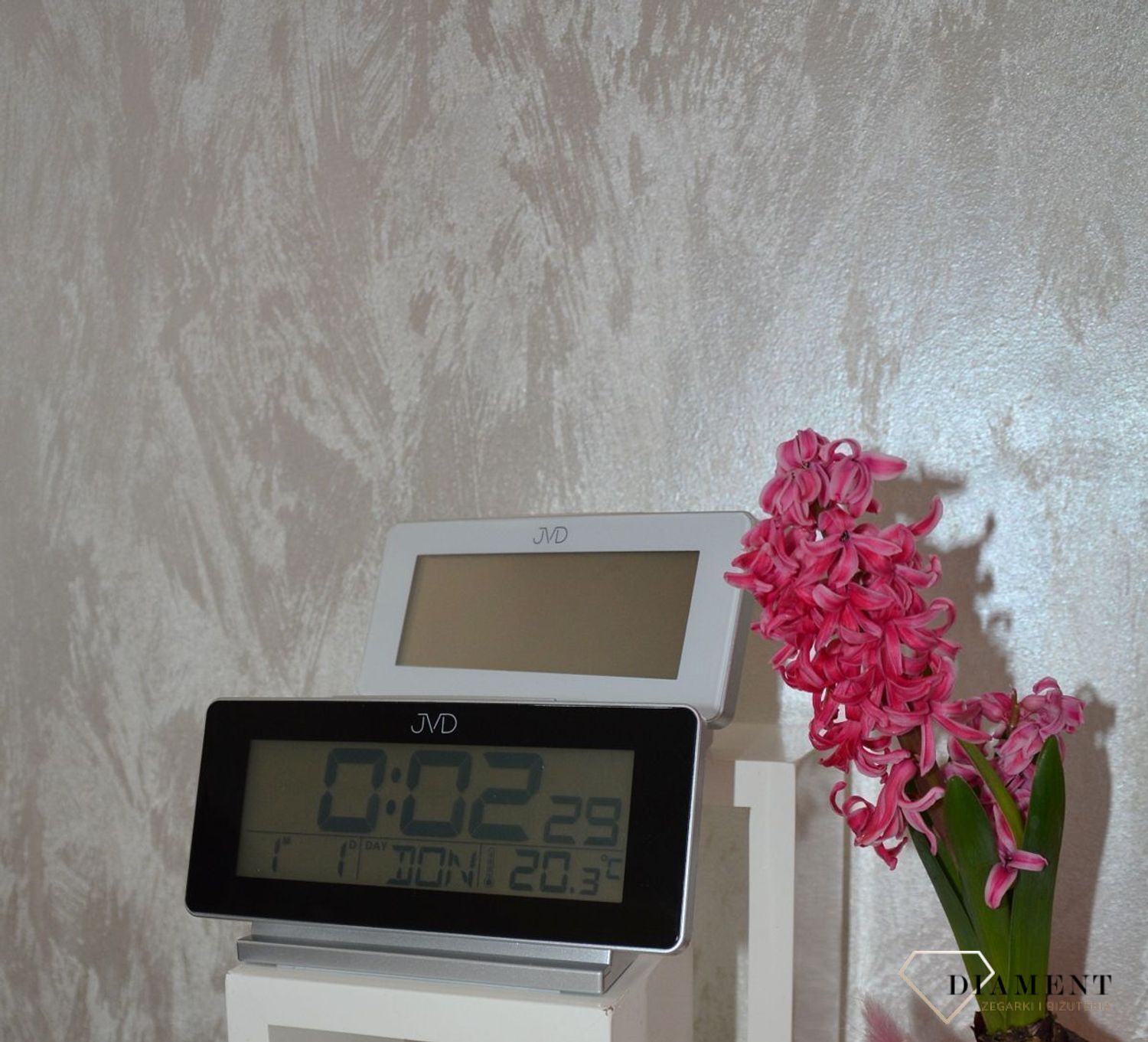 Budzik elektroniczny sterowany radiowo JVD RB3523 (3).jpg