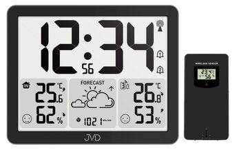 Stacja pogody JVD RB3569 – zegar radiowy, termometr, higrometr, podwójny budzik (1).jpg