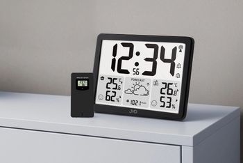 Stacja pogody JVD RB3569 – zegar radiowy, termometr, higrometr, podwójny budzik (2).jpg