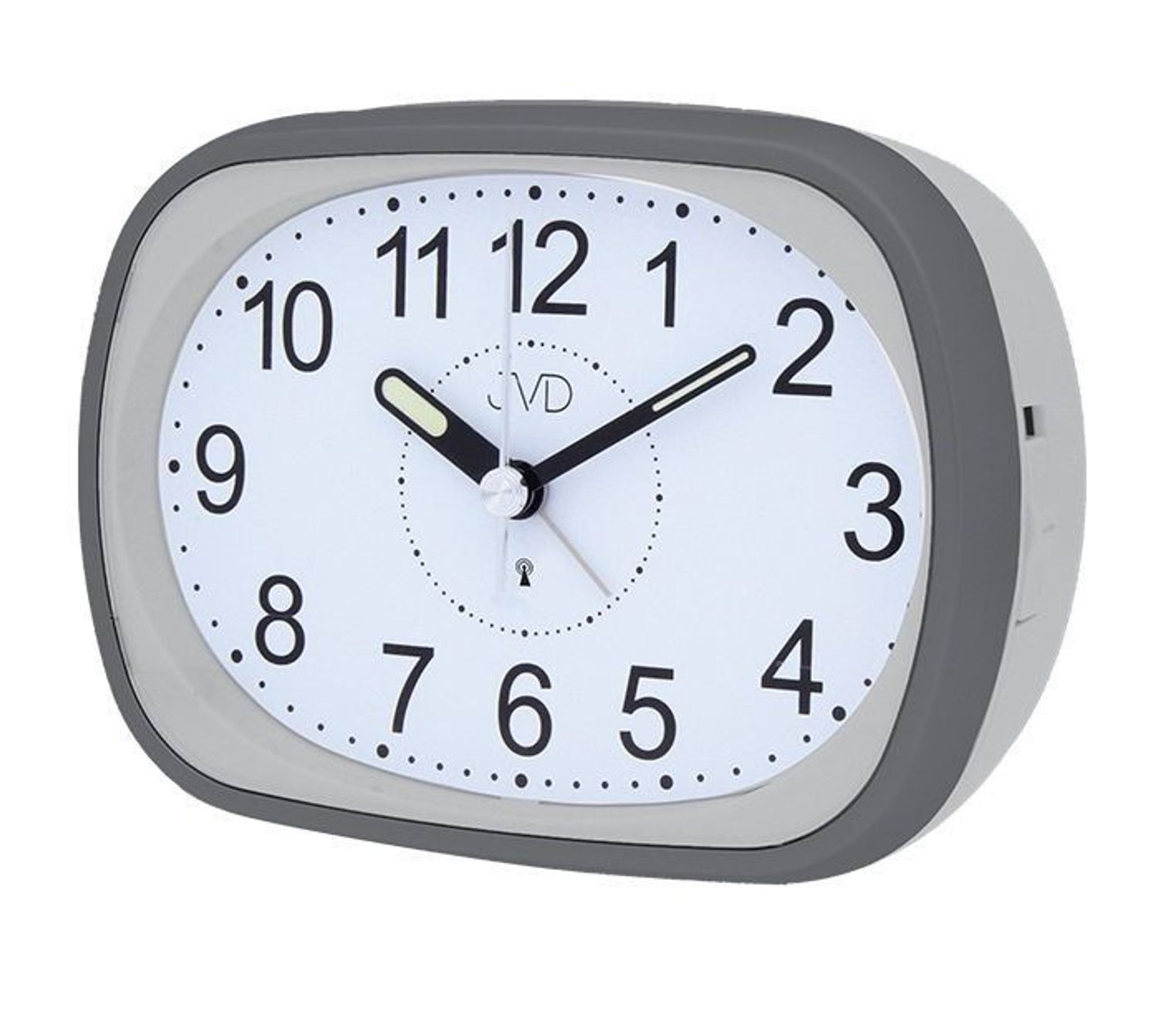 Budzik sterowany radiowo JVD szary RB836.2.jpg