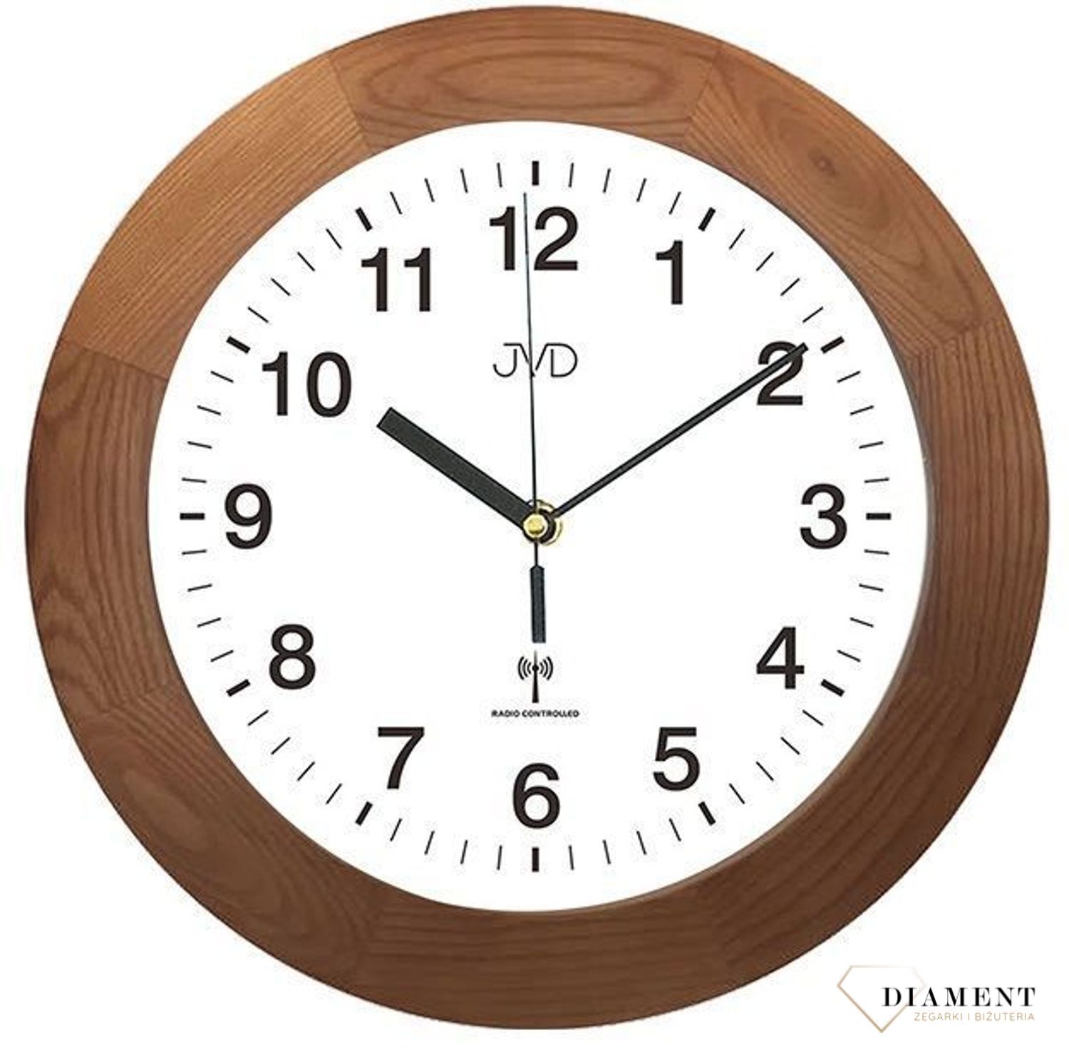 zegar scienny do salonu sterowany falami radiowymi. najdokładniejsz zegar na sciane. zegar ktory ustawia sie sam..jpg