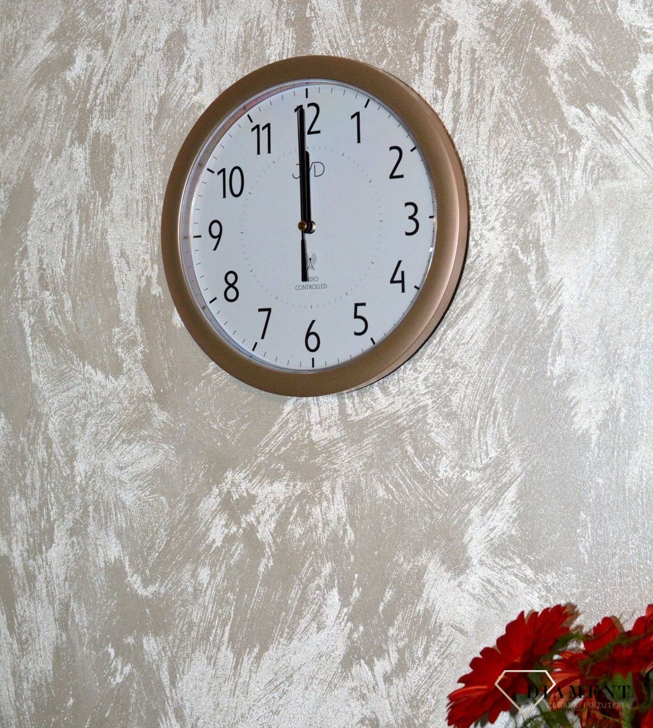 Zegar sterowany radiowo czeskiej marki JVD RH612.10 RADIO CONTROLLED-001.jpg