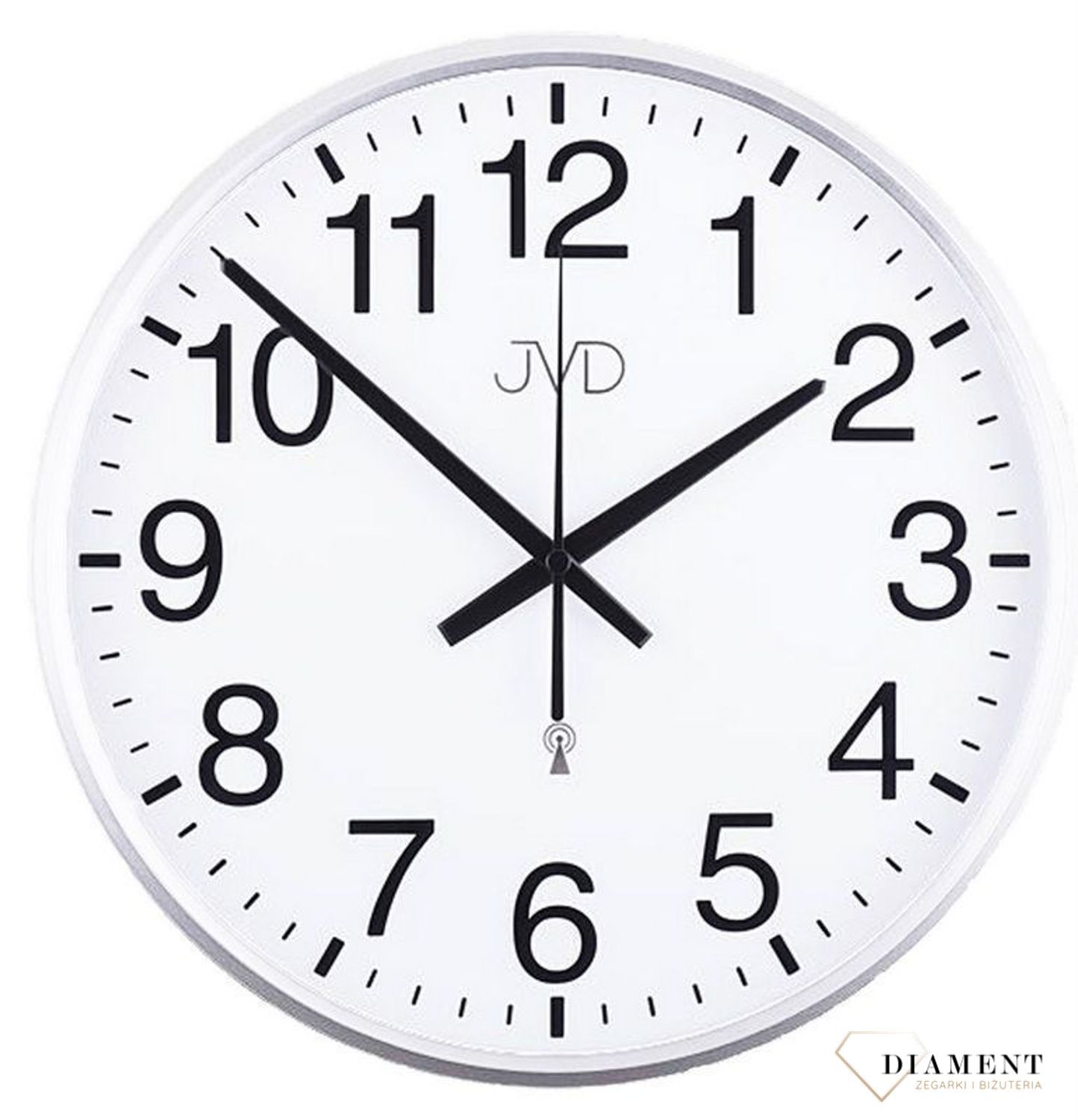 Zegar sterowany radiowo czeskiej marki JVD RH684.4 RADIO CONTROLLED.jpg