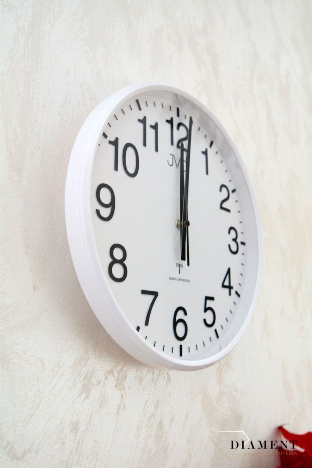 Zegar sterowany radiowo czeskiej marki JVD RH684.4 RADIO CONTROLLED.jpg