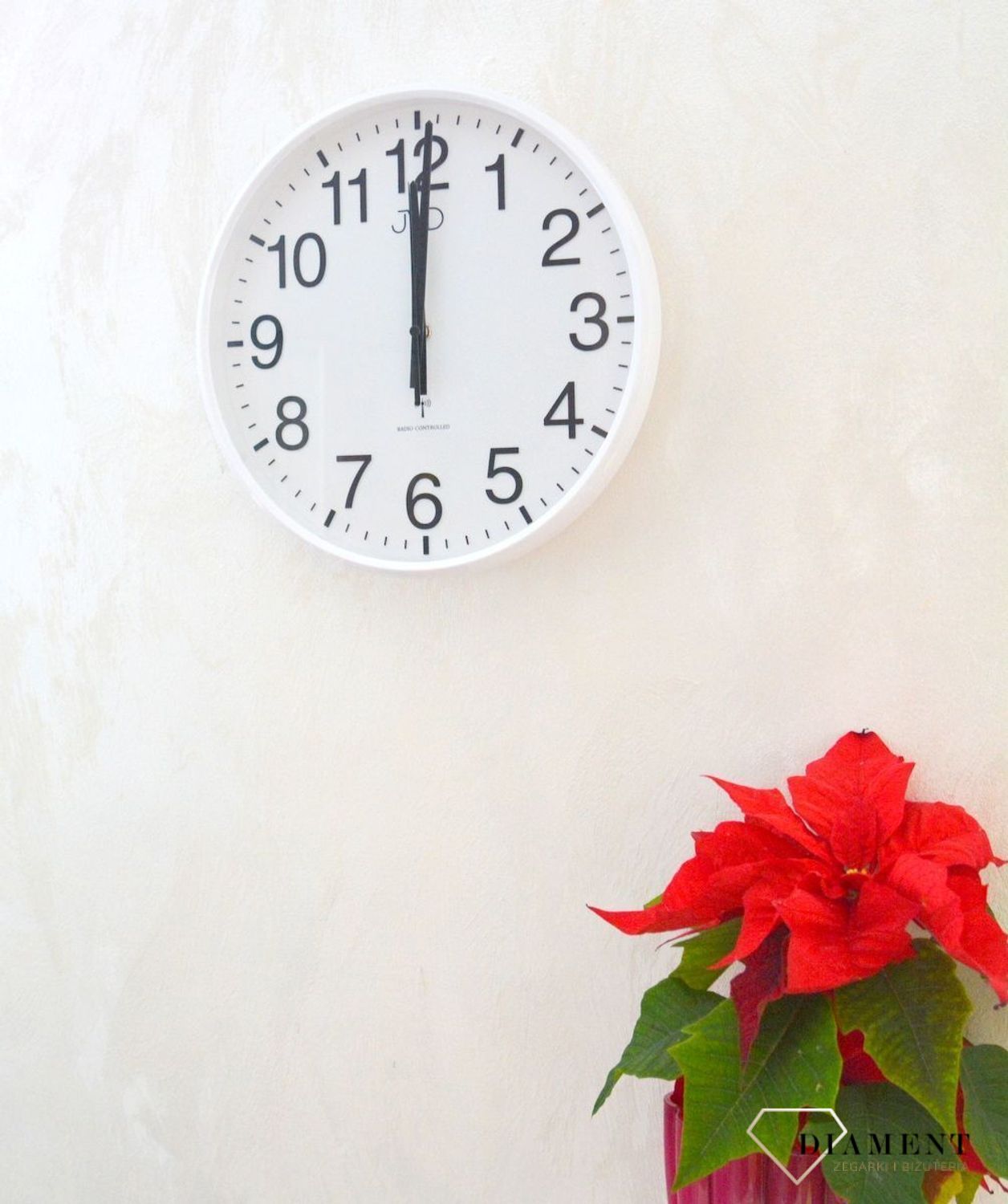 Zegar sterowany radiowo czeskiej marki JVD RH684.4 RADIO CONTROLLED.jpg