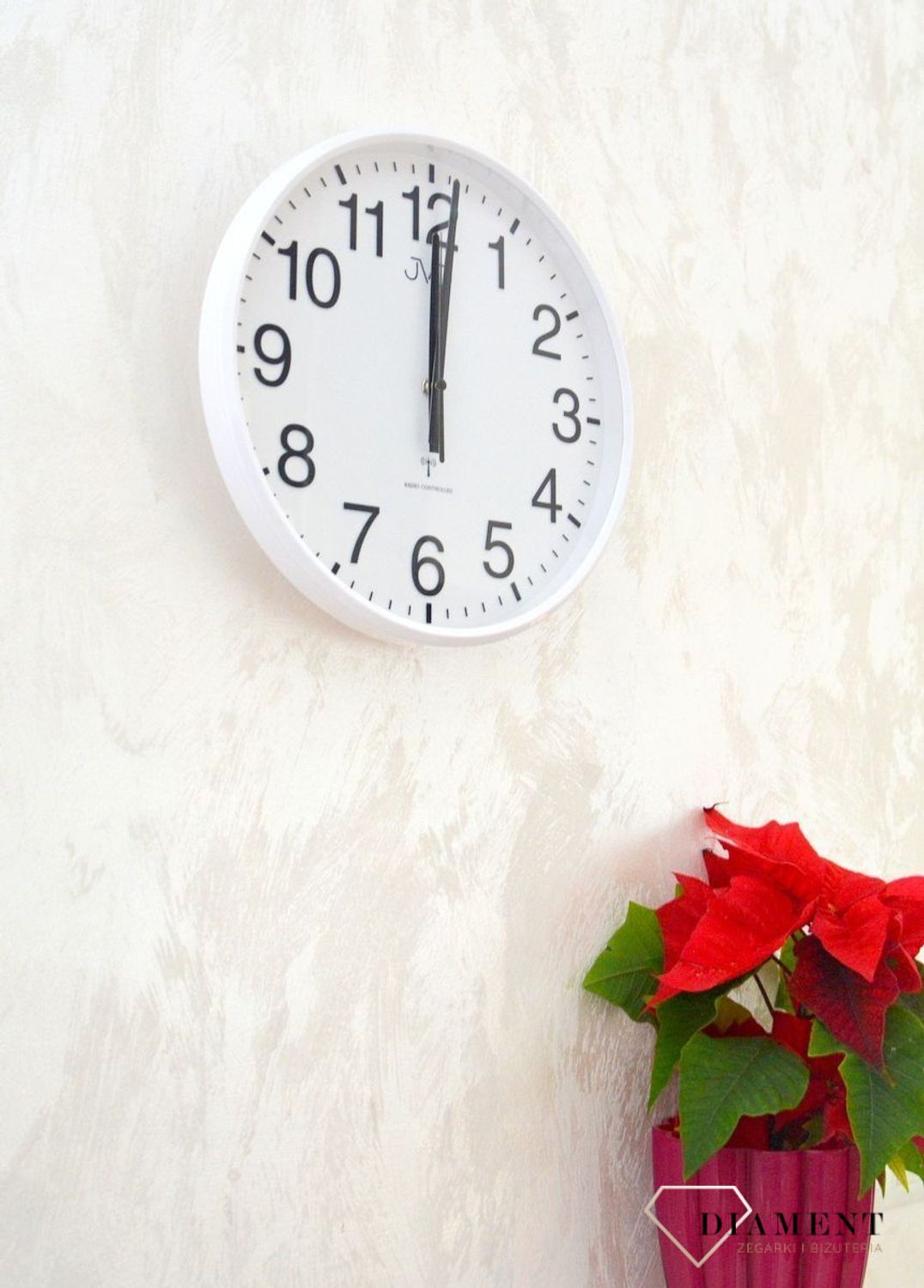 Zegar sterowany radiowo czeskiej marki JVD RH684.4 RADIO CONTROLLED.jpg