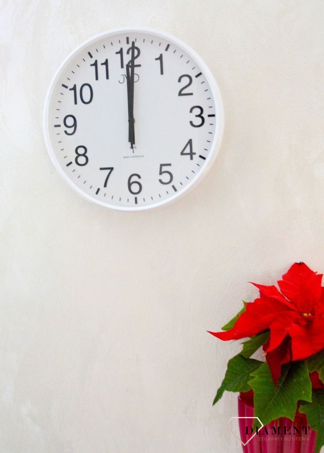 Zegar sterowany radiowo czeskiej marki JVD RH684.4 RADIO CONTROLLED.jpg