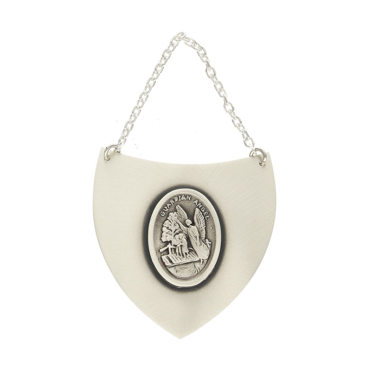 Srebrny Ryngraf Anioł Stróż Pamiątka na chrzest DIA-RYN-4486M-925.jpg