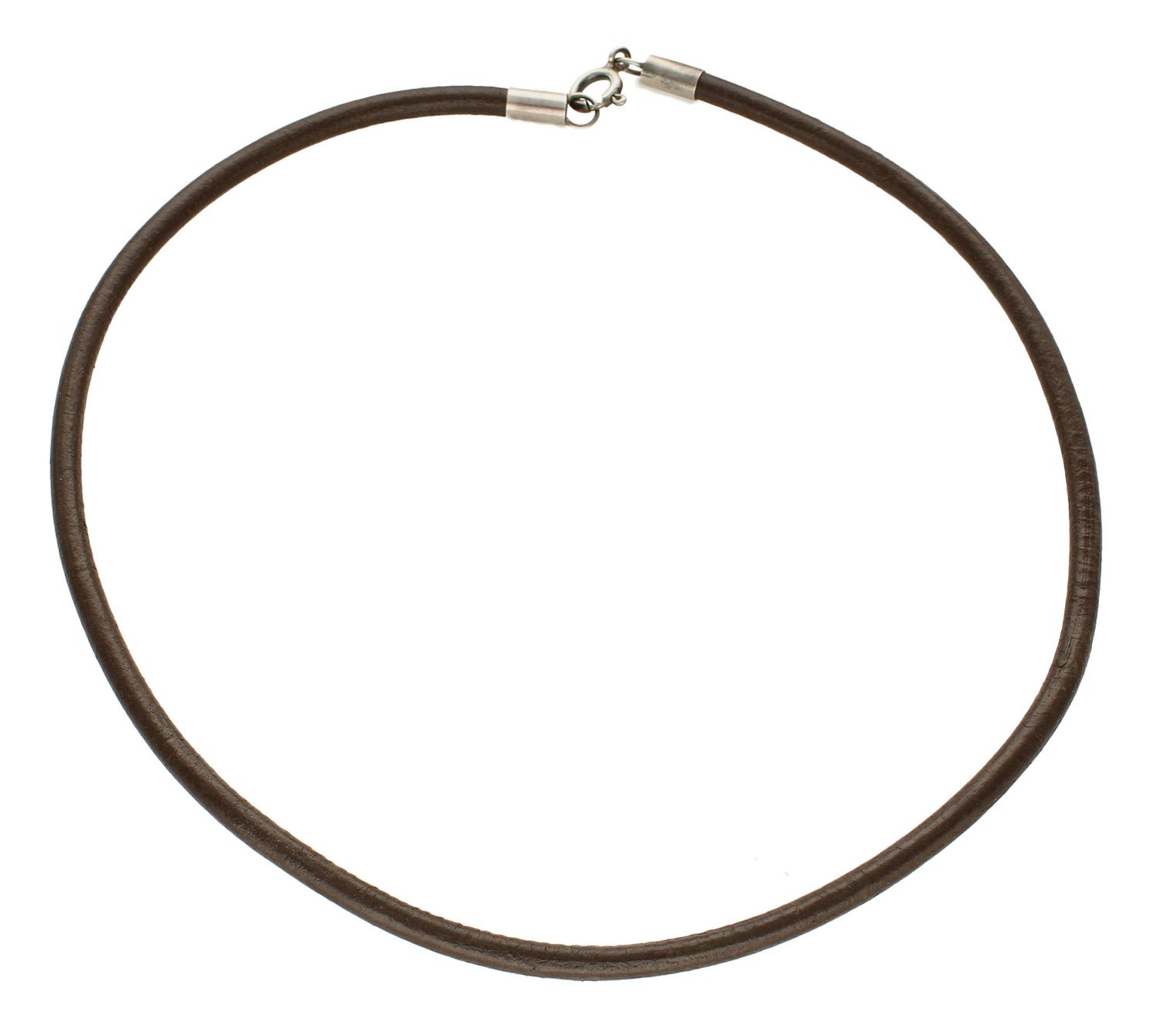 Naszyjnik brązowy skórzany Rzemień 4 mm DIA-RZE-5583-925. Naszyjnik brązowy. Naszyjnik skórzany rzemień. Rzemień brązowy skórzany. Naszyjnik rzemień damski, młodzieżowy. Naszyjnik rzemień na prezent (1).jpg
