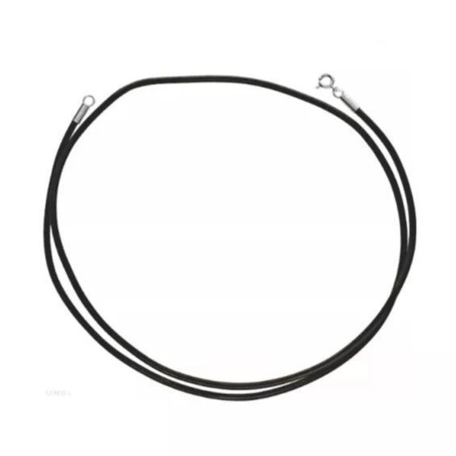 Naszyjnik skórzany rzemień 3 mm unisex 45 cm DIA-RZE-RZS45-925. Rzemyk do łańcuszek zarówno dla kobiety jak i mężczyzny. Skórzany łańcuszek może być ozdobiony różnymi zawieszkami z grawerem..jpg