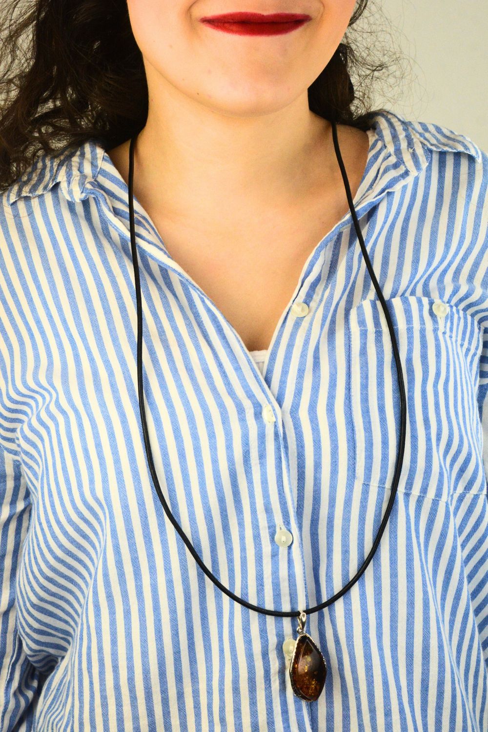 Rzemień skórzany czarny 3 mm ze srebrnym zapięciem 925 – 90 cm.jpg