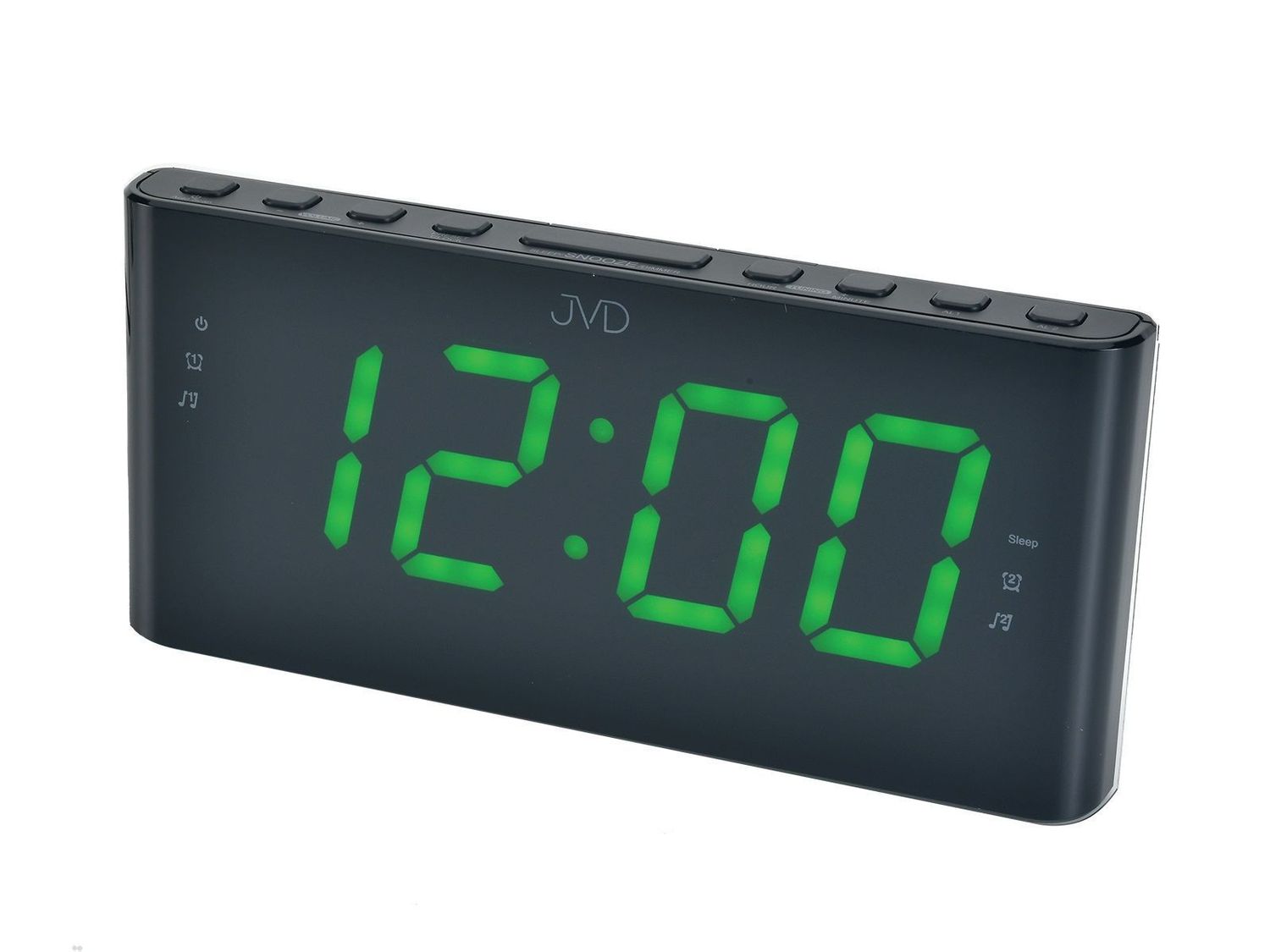 Budzik cyfrowy marki JVD czarny z radiem SB1000 (2).jpg