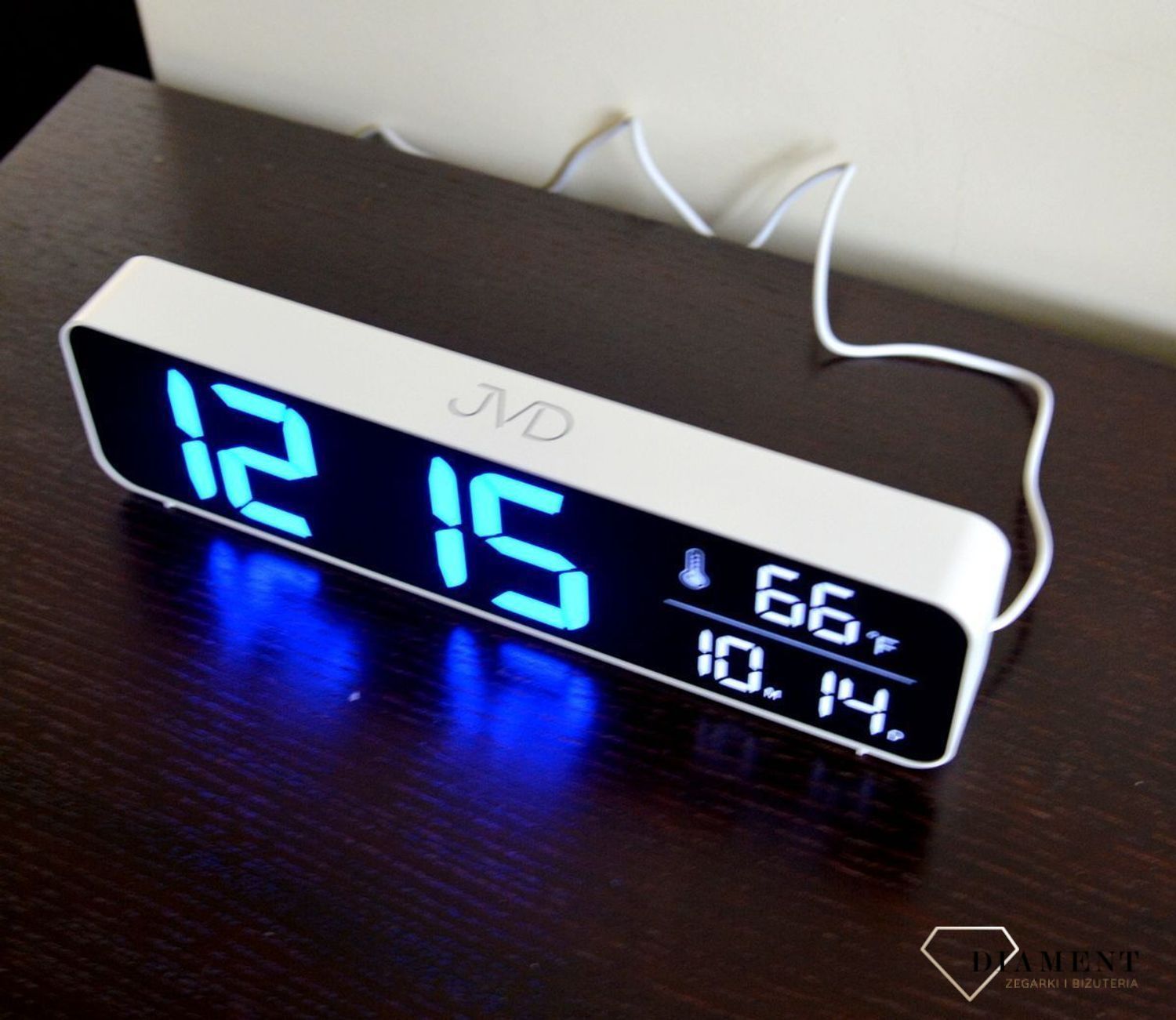 Budzik elektroniczny cyfrowy LCD JVD SB203.1 Niebieskie cyfry.jpg