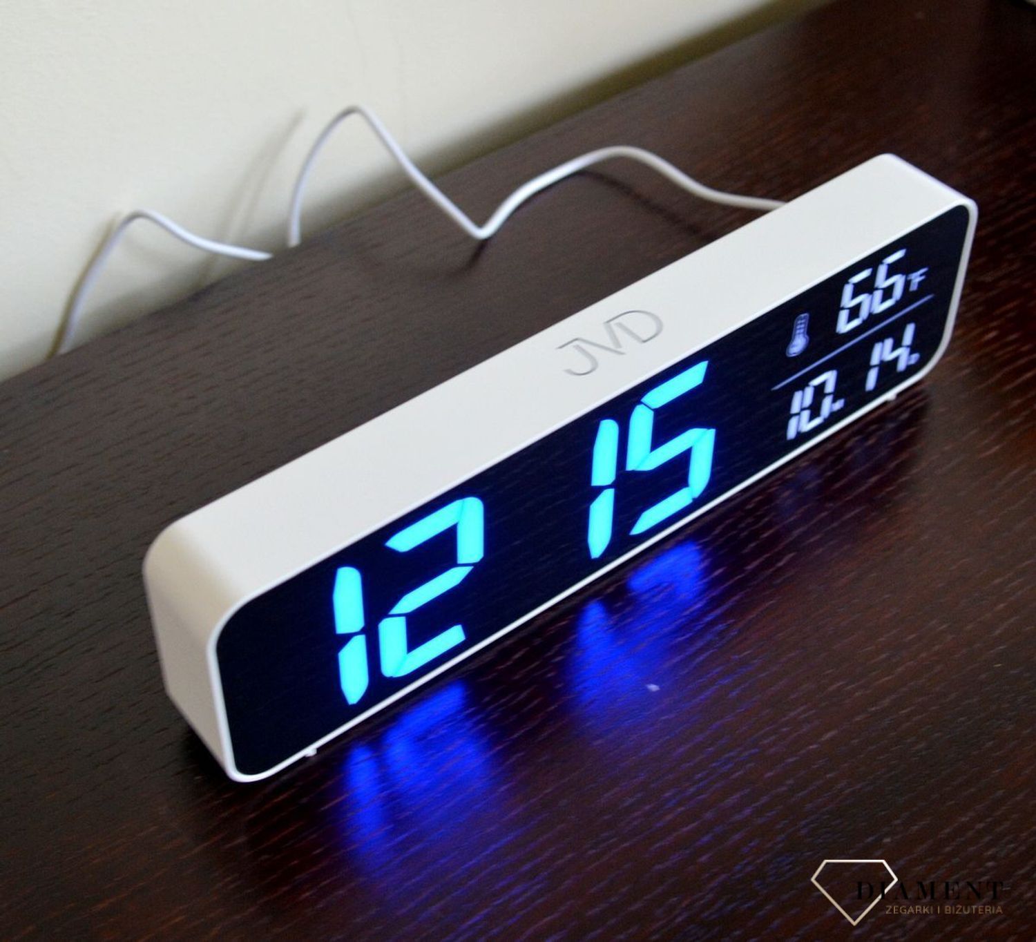 Budzik elektroniczny cyfrowy LCD JVD SB203.1 Niebieskie cyfry.jpg