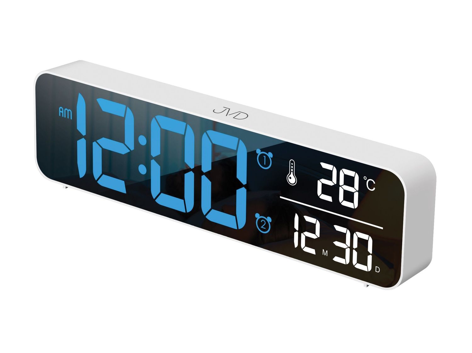 Budzik elektroniczny cyfrowy LCD JVD SB203.1 Niebieskie cyfry.jpg