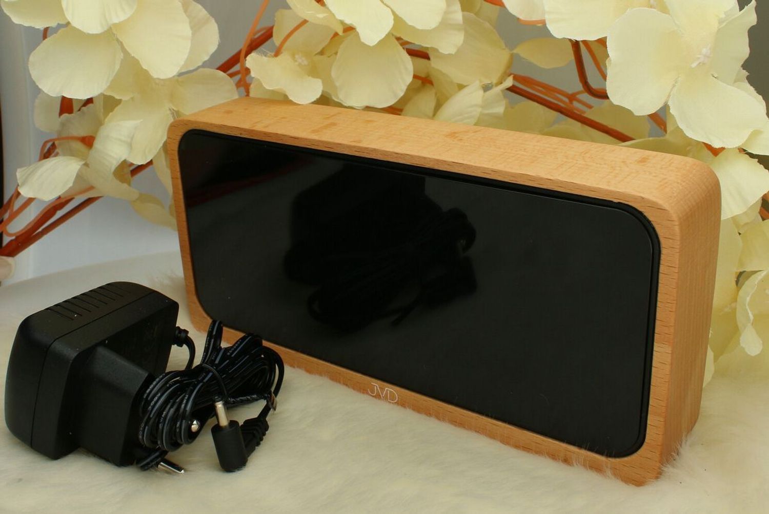 Budzik JVD SB3210.1 z termometrem – podświetlany, alarm, drzemka (1).jpg