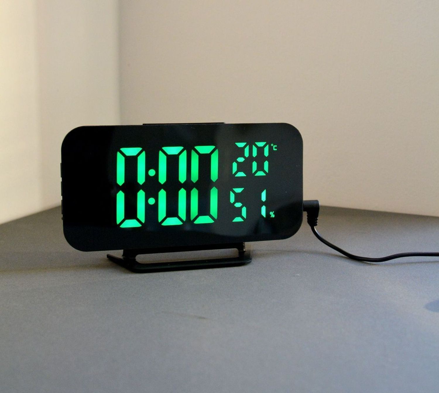 Zegar cyfrowy JVD stacja pogody SB3725.1 zielone cyfry. zegar z polskim menu ✓zegar z polskim datownikiem ✓ Zegary cyfrowe ✓Zegary z temperaturą ✓ Zegar.jpg