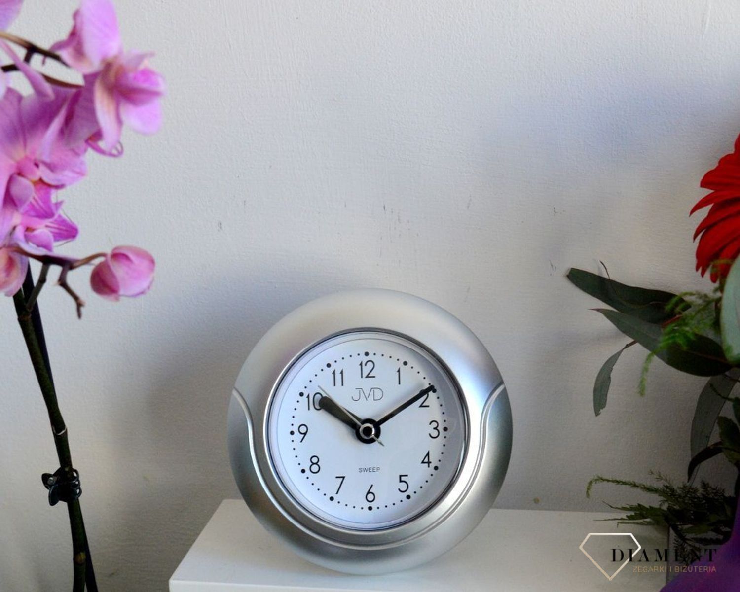 Zegar ścienny wiszący wodoszczelny łazienkowy SH33.2. Zegar na ścianę do łazienki wodoszczelny. Zegar wodoszczelny do łazienki.  (1).JPG