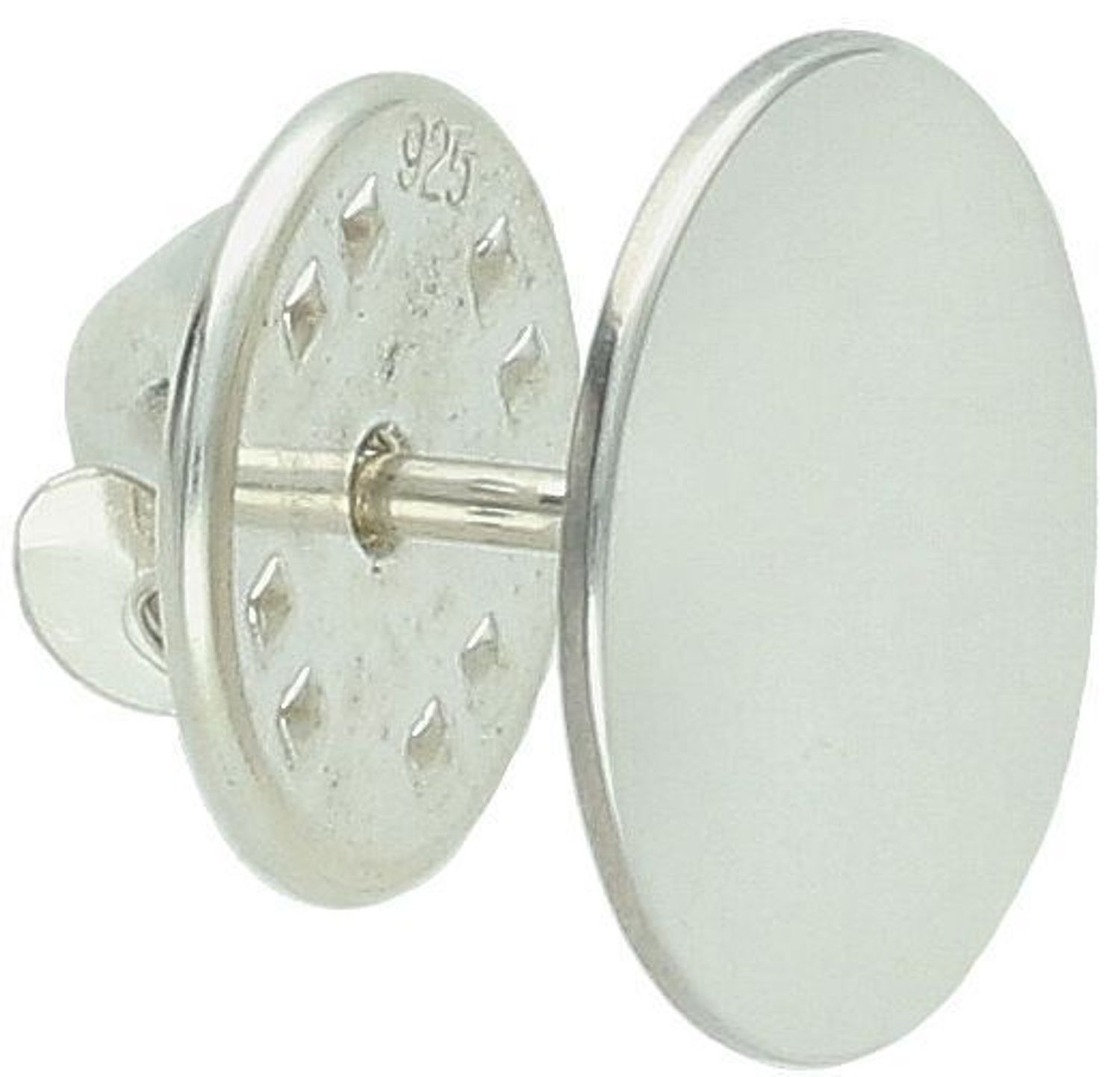 Elegancka przypinka do klapy marynarki ze srebra 925, średnica 1,5 cm, waga 2,40 g. Możliwość personalizacji grawerem. Idealny prezent dla mężczyzny – zapakowana w stylowe pudełko1.jpg