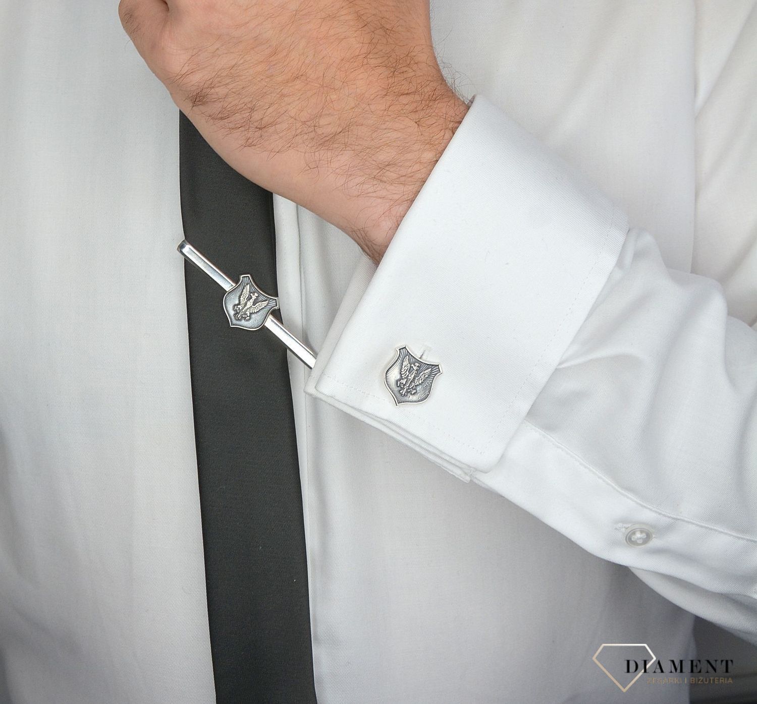 Spinki do mankietów srebrne z orzełkiem DIA-SPI-1709-925.jpg