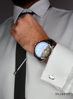 Spinka do krawata srebrna 925 DIA-SPI-2415-K-925 Elegancka spinka do krawata wykonanych ze srebra 925. Idealny prezent dla mężczyzny (4).JPG