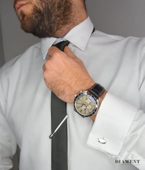 Spinka do krawata srebrna 925 DIA-SPI-2415-K-925 Elegancka spinka do krawata wykonanych ze srebra 925. Idealny prezent dla mężczyzny (6).JPG