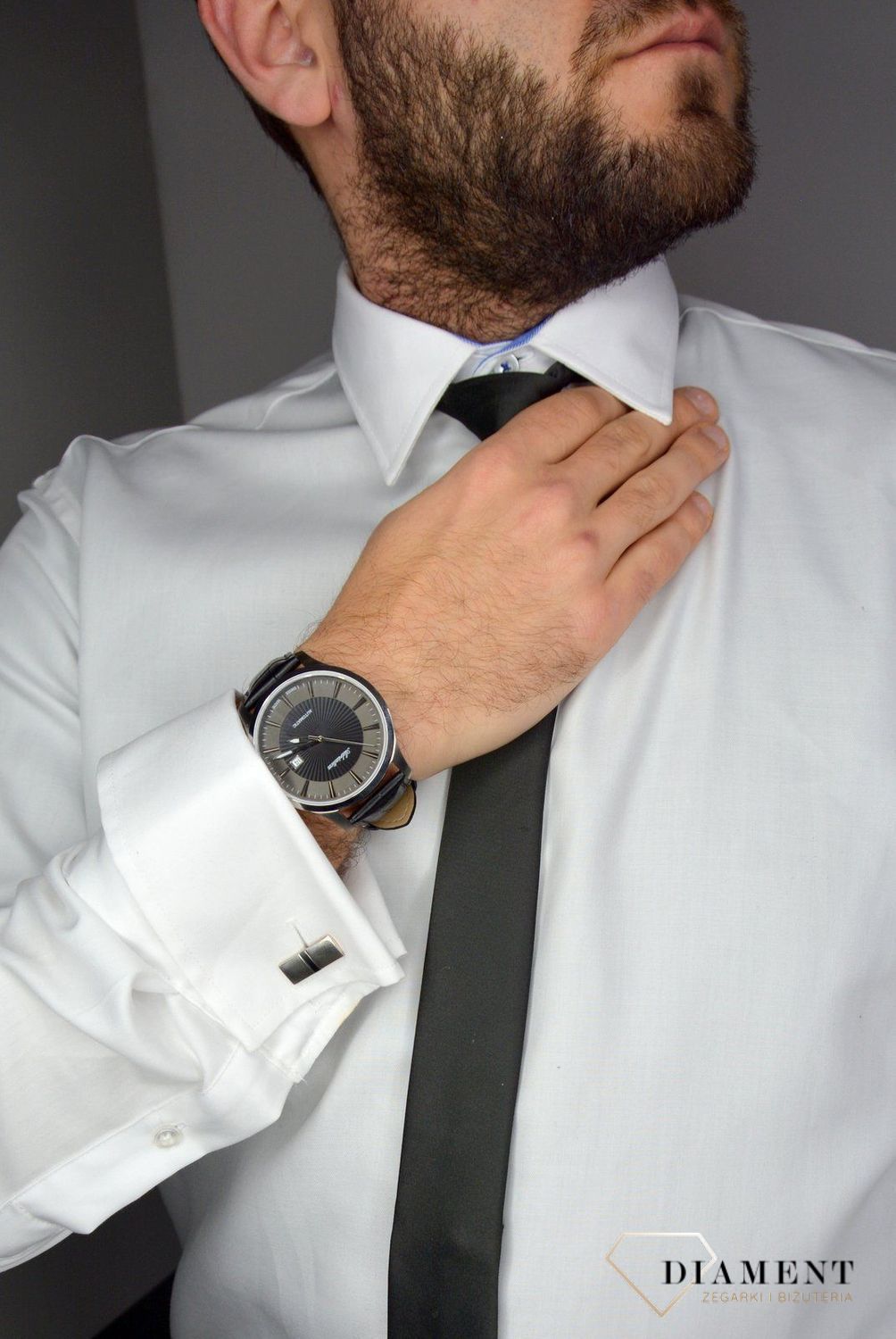 Spinki do mankietów srebrne prostokątne do graweru 925 DIA-SPI-2420-M-925.jpg