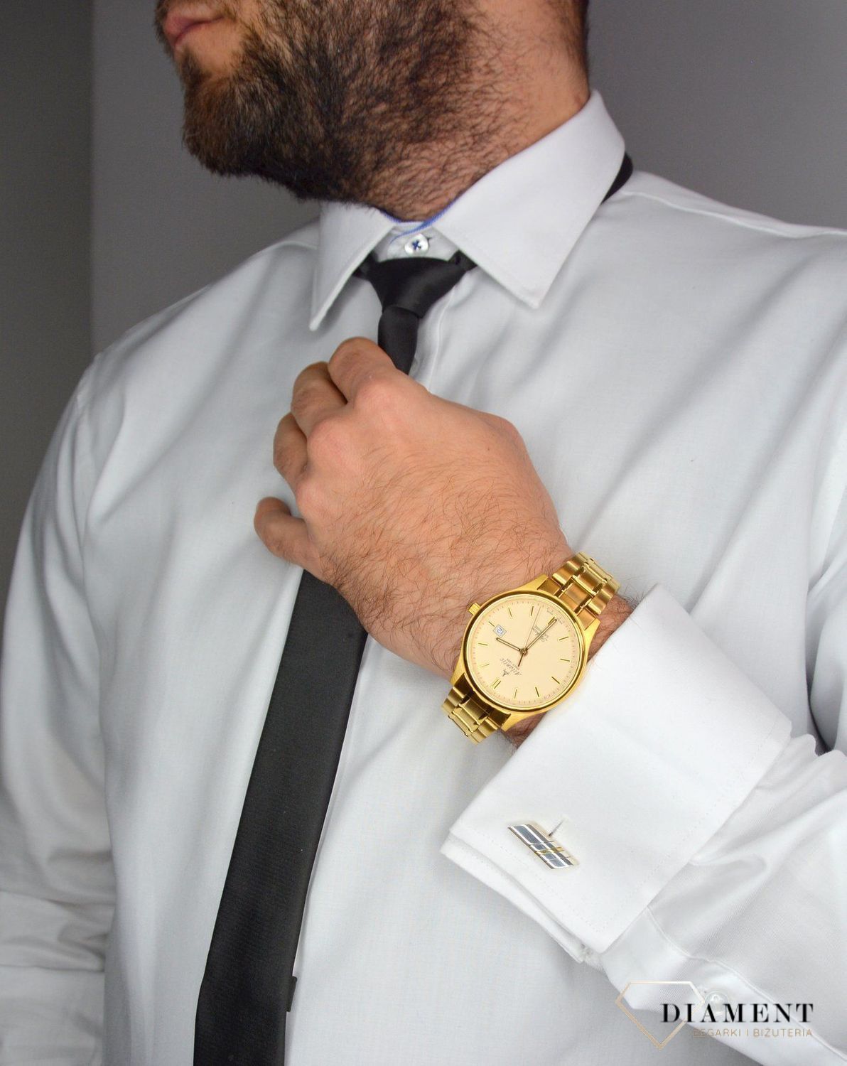 Spinki do mankietów srebrne z delikatnym pozłoceniem 925.jpg