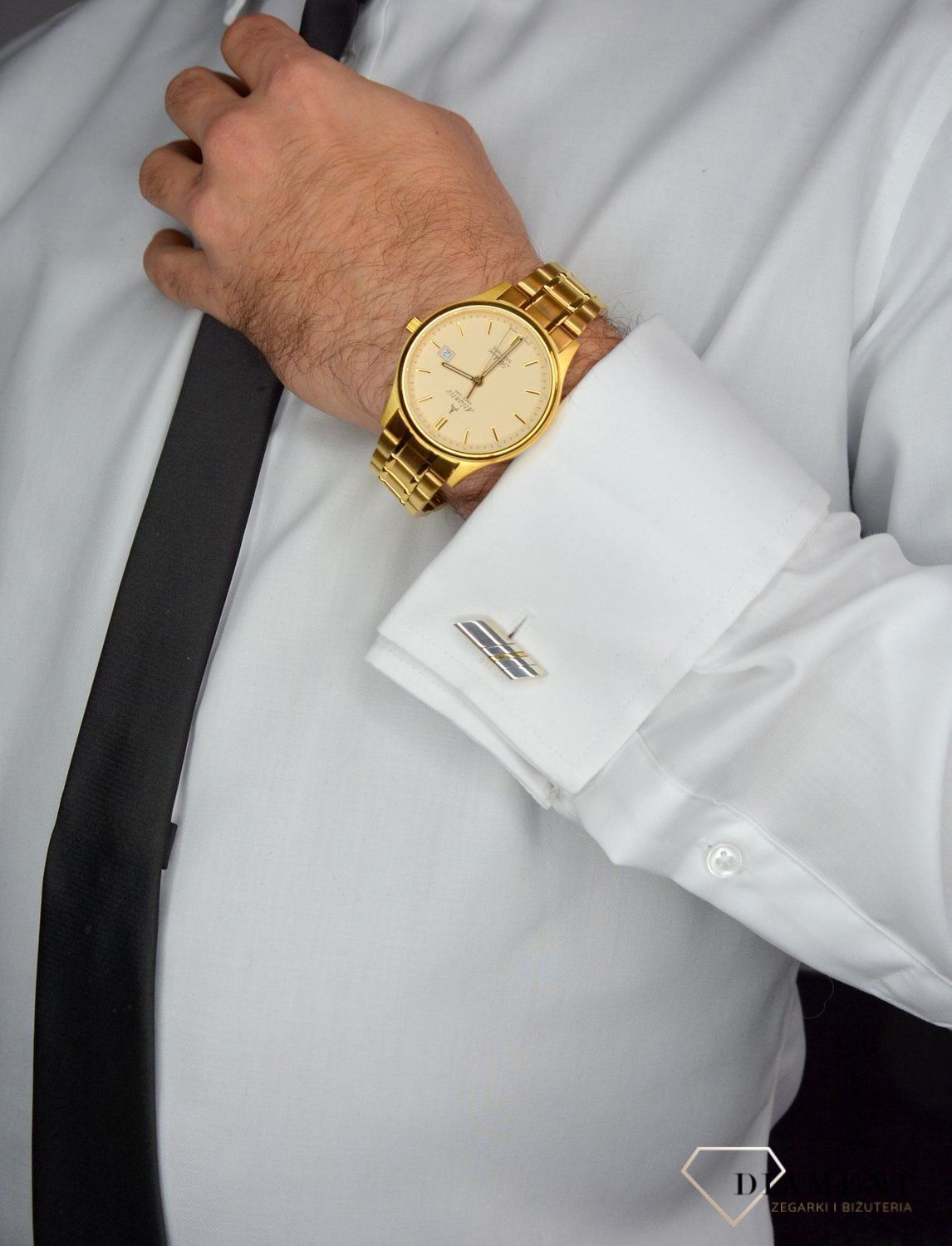 Spinki do mankietów srebrne z delikatnym pozłoceniem 925.jpg