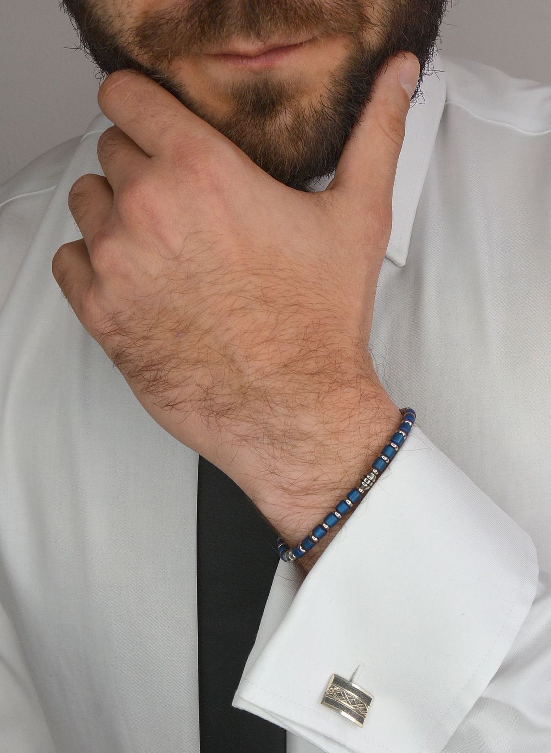 Spinki do mankietu srebrne z ozdobnym grawerem DIA-SPI-2422-M-925.jpg