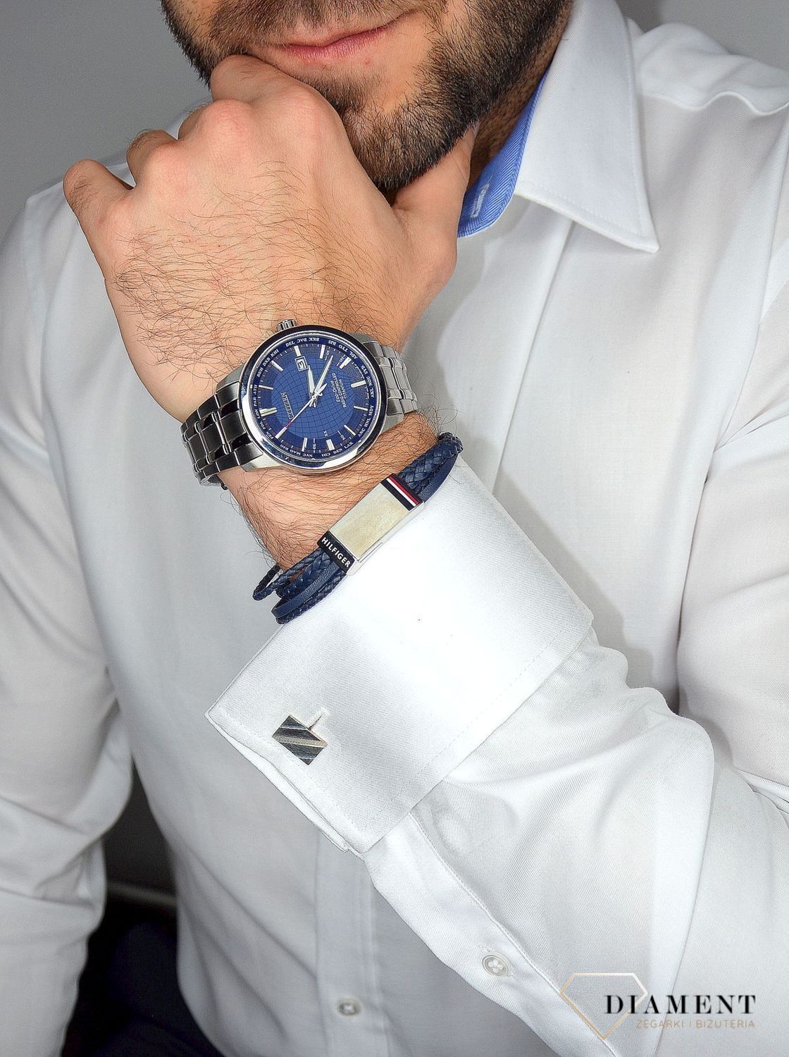 Spinki Do mankietów z ukośnym grawerem DIA-SPI-2433-M-925.jpg