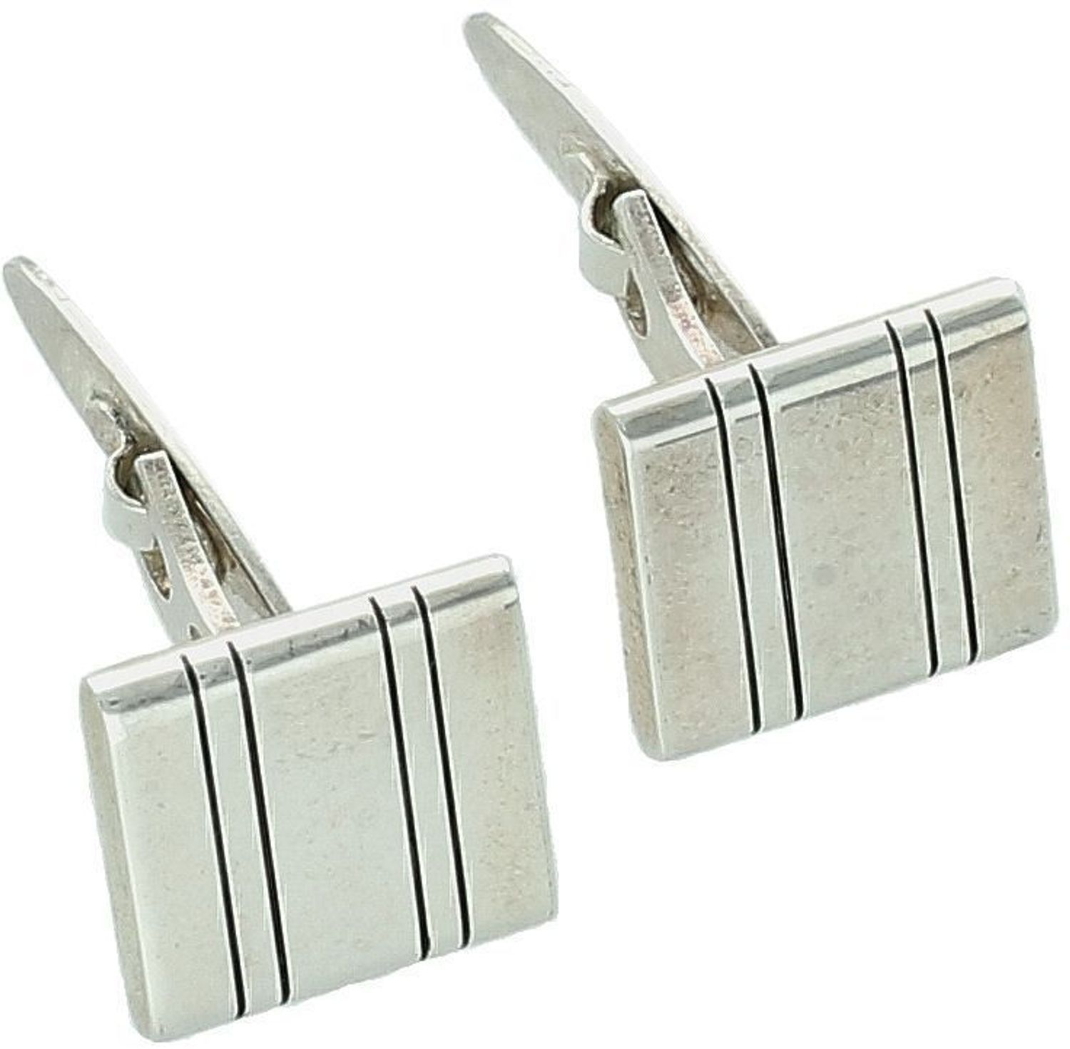 Eleganckie srebrne spinki do mankietów próba 925, wymiary 1,3 cm x 1,9 cm, waga 6,00 g. Idealny wybór na prezent dla mężczyzn. Wysoka jakość biżuterii.1.jpg