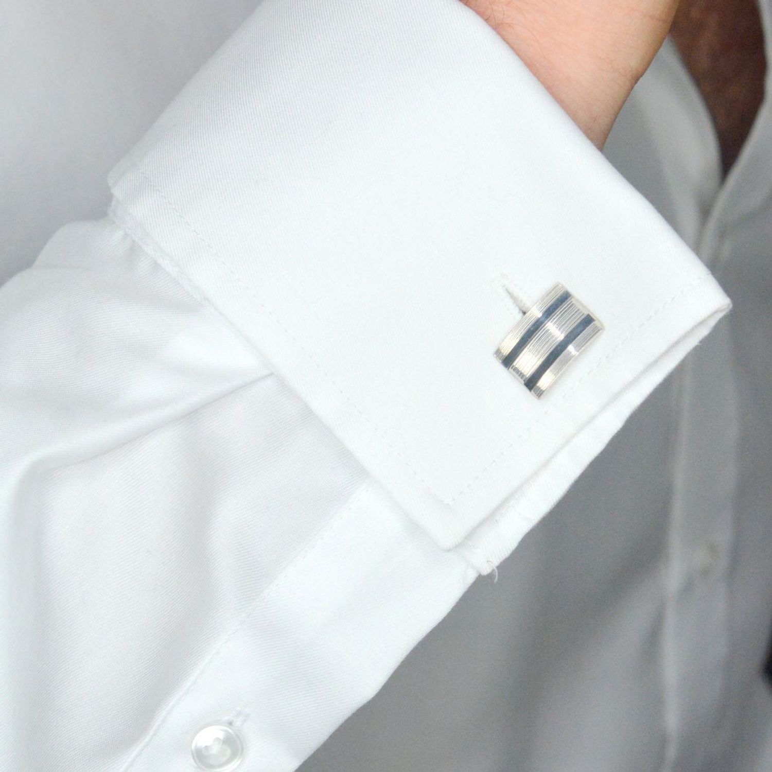Spinki do mankietów srebro 925 męskie DIA-SPI-40790B-925.jpg