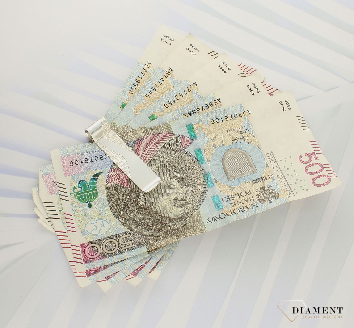 Akcesoria klips do banknotów srebrny do graweru DIA-SPI-4607-925 (1).jpg