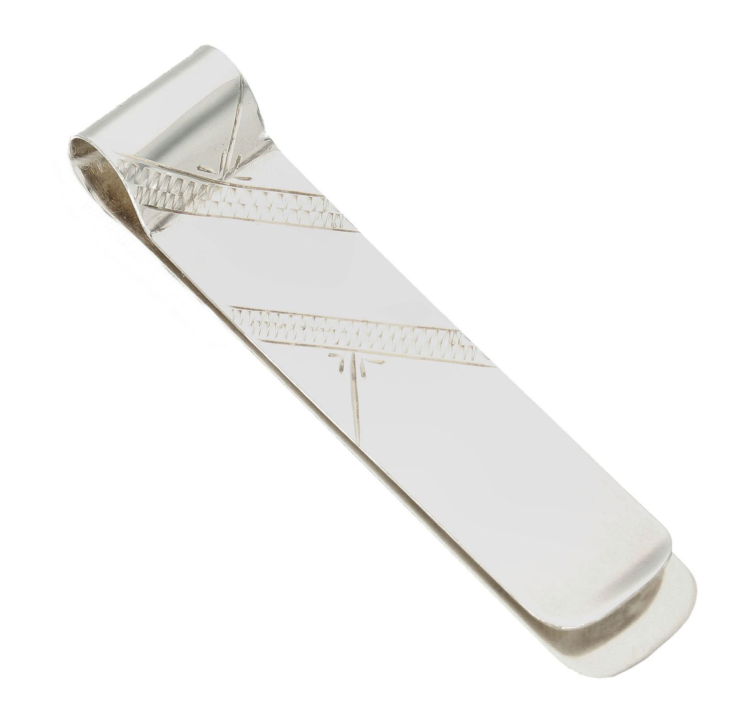 Akcesoria klips do banknotów do graweru srebrny DIA-SPI-4608-925 klips na banknoty, spinacz do banknotów, klips do banknotów srebrny, Męski gadżet wykonany ze srebra, materiału wykorzystywanego w jubilerstwie. Męski gadżet dla.jpg