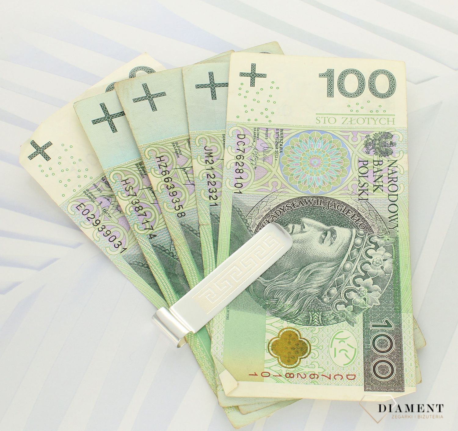 Akcesoria klips do banknotów 'Droga grecka' DIA-SPI-4963-925 (1).jpg