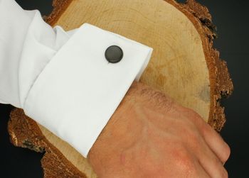 Spinki męskie stalowe czarne okrągłe 1,5 cm DIA-SPI-SP173952-STAL ...jpg