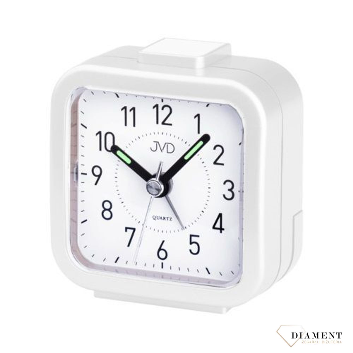 Budzik na baterie JVD biały SR105.7.jpg