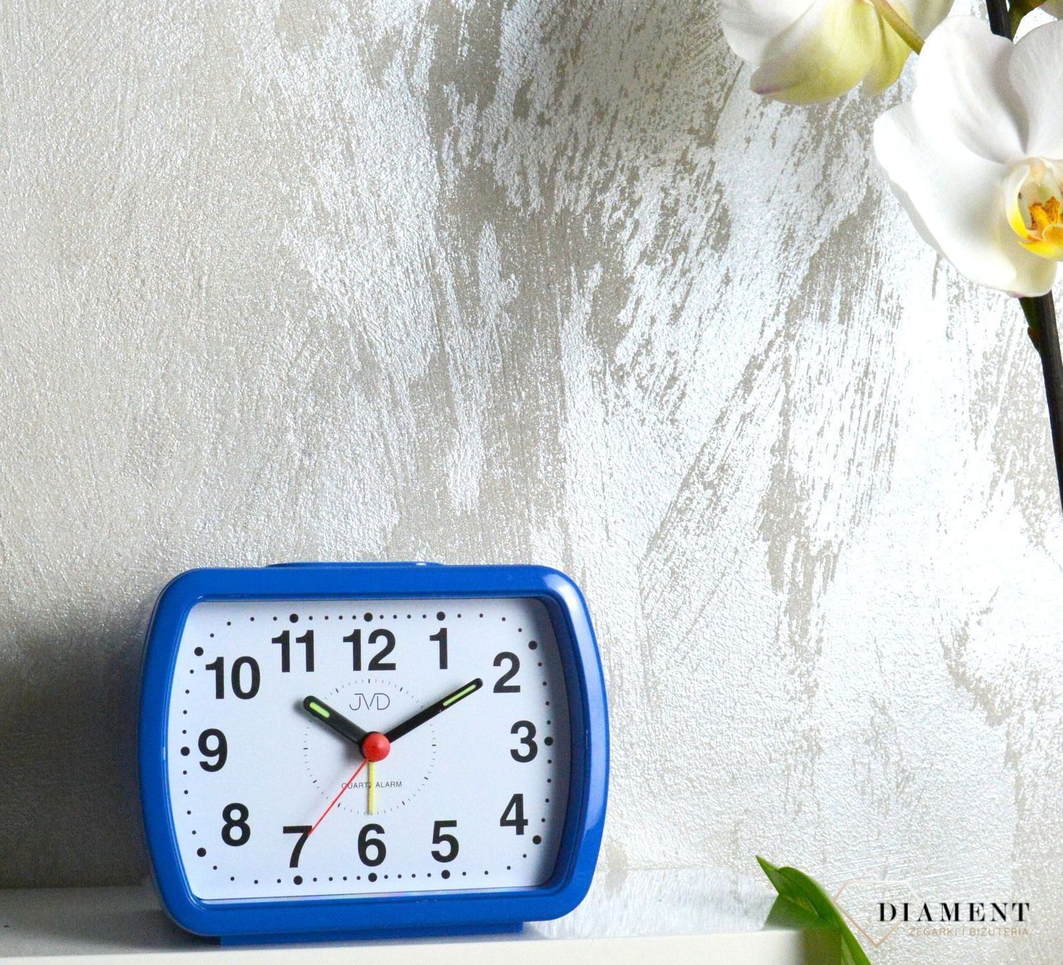 Budzik JVD SR309.6 z płynącym sekundnikiem ✓ Autoryzowany sklep✓ Kurier Gratis 24h✓ Gwarancja najniższej ceny✓ Grawer 0zł✓Zwrot 30 dni✓Negocjacje ➤Zapraszamy!.jpg