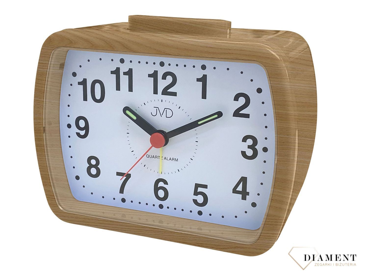 Budzik JVD brązowy SR309.4 ✓ Budziki ✓Zegarki budziki ✓ Light Sensor✓ Autoryzowany sklep✓ Kurier 24h✓ Gwarancja najniższej ceny✓ Grawer 0zł✓Zwrot 30 dni✓Negocjacje ➤Zapraszamy!.jpg