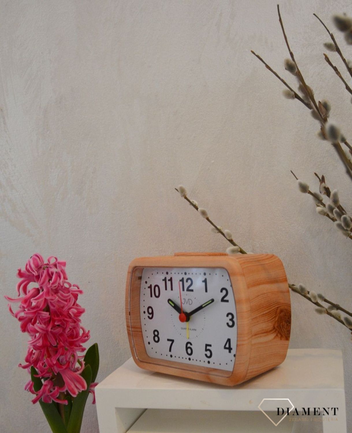 Budzik JVD brązowy SR309.4 ✓ Budziki ✓Zegarki budziki ✓ Light Sensor✓ Autoryzowany sklep✓ Kurier 24h✓ Gwarancja najniższej ceny✓ Grawer 0zł✓Zwrot 30 dni✓Negocjacje ➤Zapraszamy!.jpg