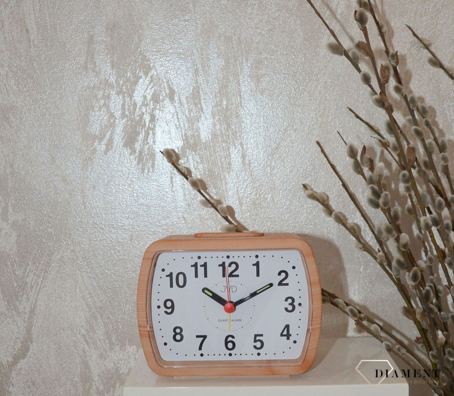 Budzik JVD brązowy SR309.4 ✓ Budziki ✓Zegarki budziki ✓ Light Sensor✓ Autoryzowany sklep✓ Kurier 24h✓ Gwarancja najniższej ceny✓ Grawer 0zł✓Zwrot 30 dni✓Negocjacje ➤Zapraszamy!.jpg