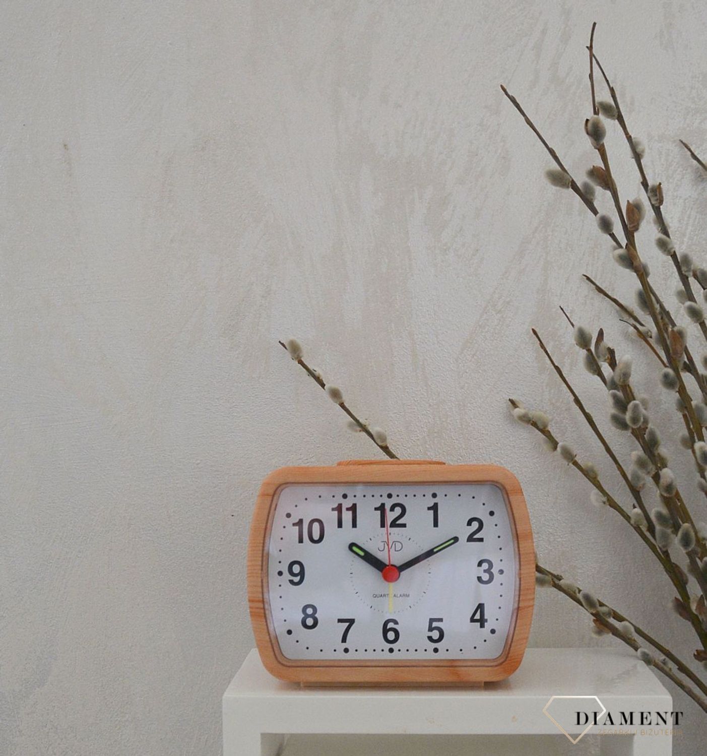 Budzik JVD brązowy SR309.4 ✓ Budziki ✓Zegarki budziki ✓ Light Sensor✓ Autoryzowany sklep✓ Kurier 24h✓ Gwarancja najniższej ceny✓ Grawer 0zł✓Zwrot 30 dni✓Negocjacje ➤Zapraszamy!.jpg