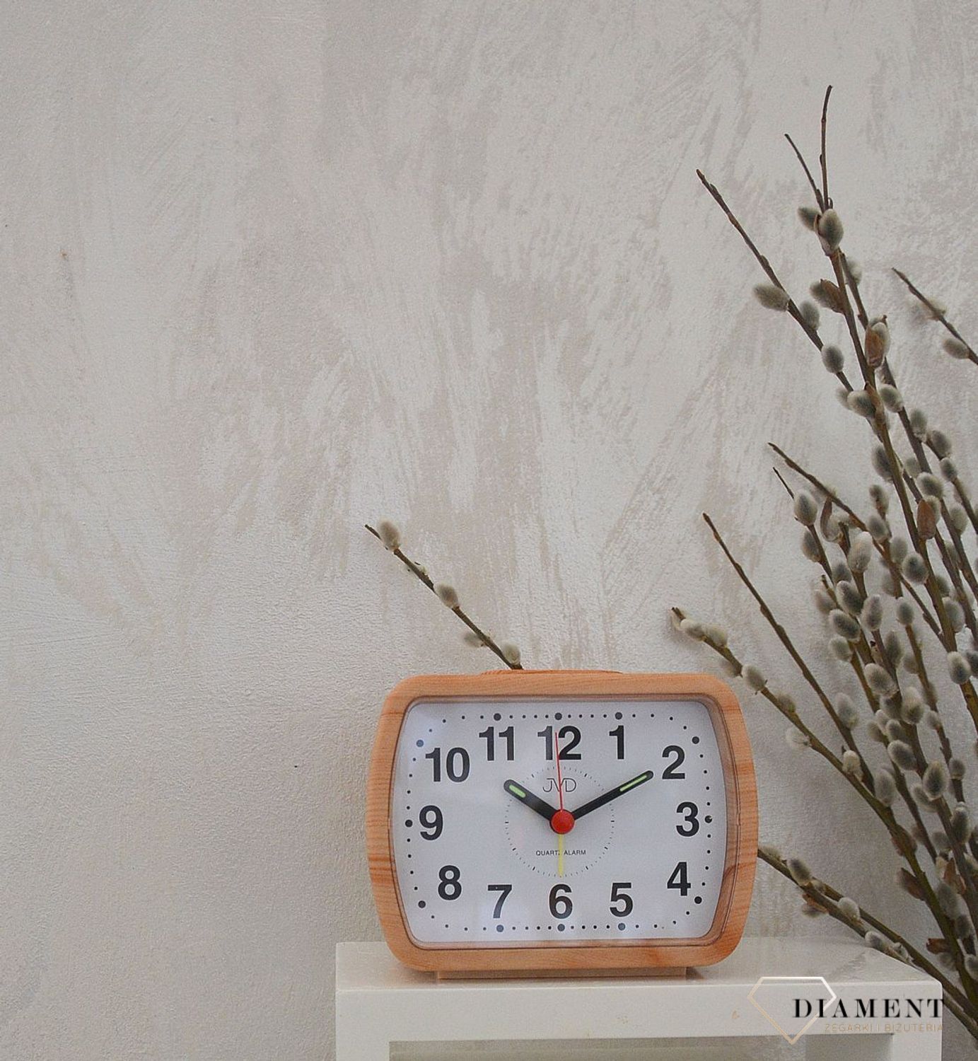 Budzik JVD brązowy SR309.4 ✓ Budziki ✓Zegarki budziki ✓ Light Sensor✓ Autoryzowany sklep✓ Kurier 24h✓ Gwarancja najniższej ceny✓ Grawer 0zł✓Zwrot 30 dni✓Negocjacje ➤Zapraszamy!.jpg